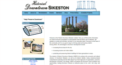 Desktop Screenshot of downtownsikeston.org