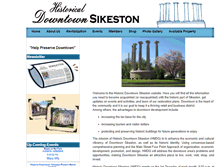 Tablet Screenshot of downtownsikeston.org